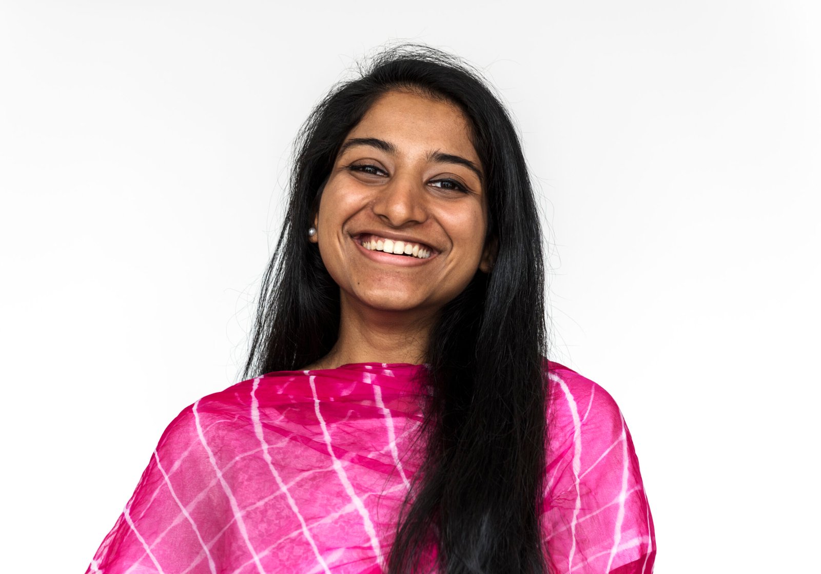 woman doing close up photoshoot in studio